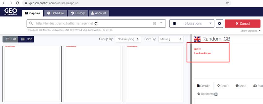 Azure Traffic Manager